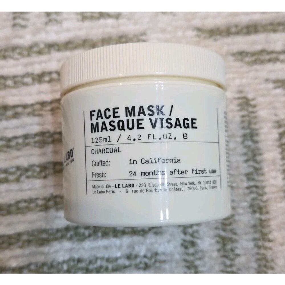 Le Labo Face Mask CHARCOAL - Size 125mL / 4.2 Oz. - New